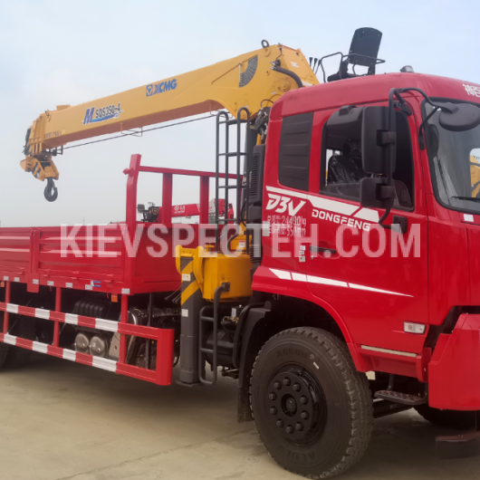 Кран-маніпулятор XCMG GSQS350-5 на шасі DONGFENG