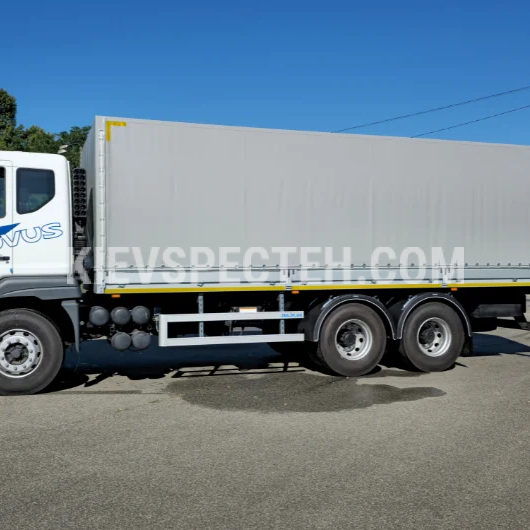 Бортовой тентованный автомобиль Daewoo Novus 6х4 СL6CF