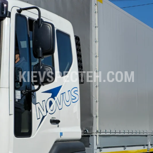Бортовой тентованный автомобиль Daewoo Novus 6х4 СL6CF