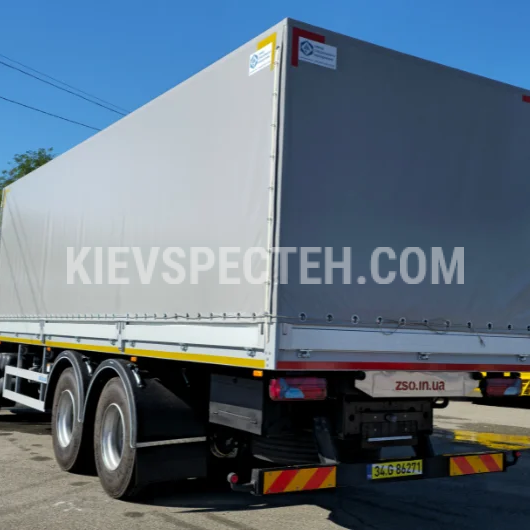 Бортовой тентованный автомобиль Daewoo Novus 6х4 СL6CF