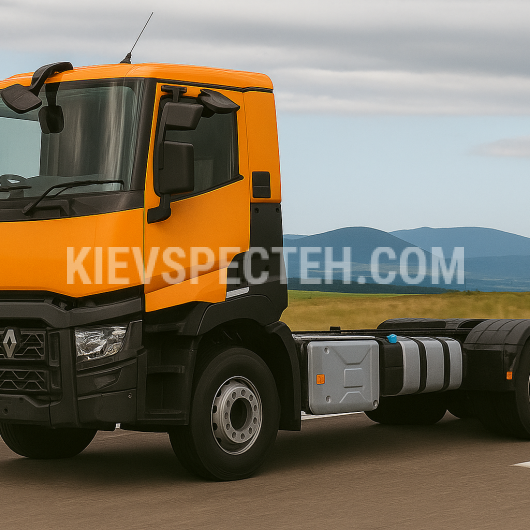 Бортовий-тентований автомобіль Renault K440 6х4