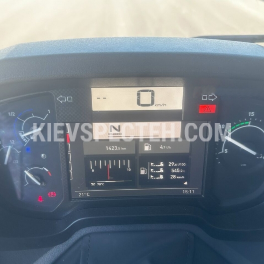 Комбінована вакумна-каналопромивна машина на базі Renault K440 6х4