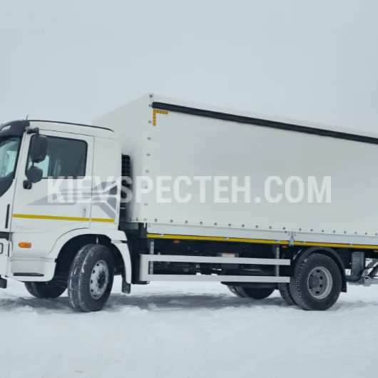 Бортовой автомобиль Daewoo Maximus 4х2 с гидробортом Dhollandia