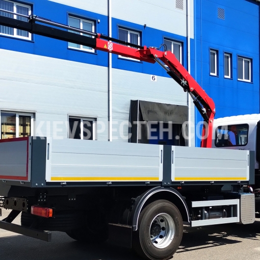 Бортова вантажівка DONGFENG  CL90 з КМУ Fassi F 50 В.0.22 4х2