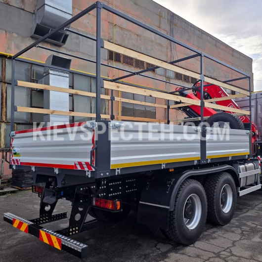 Бортовой грузовик FAW CA3250 с КМУ FASSI F165A.2