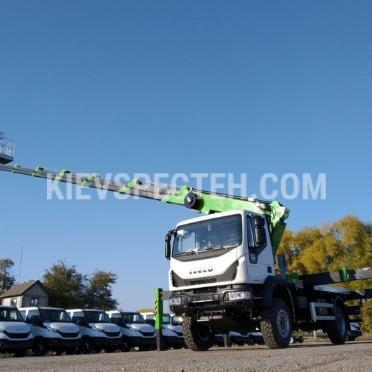 Автогідропідіймач DASAN DS300 на IVECO Eurocargo ML110-250 4x4