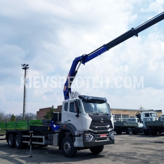 Бортовой автомобиль Sinotruk Hohan N7G400 + КМУ PM 15.5