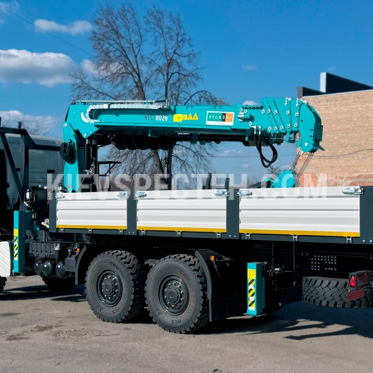 Бурильно-кранова машина HKTC HLC-8026A Hyundai Everdigm на MAN TGS 33.400 6X6