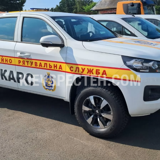 Аварийно-спасательный автомобиль ТК-PLT-АРМ на PEUGEOT Landtrek