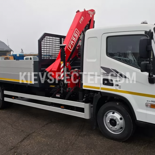Бортовой грузовик HYUNDAI QT EX10 с КМУ FASSI F95B