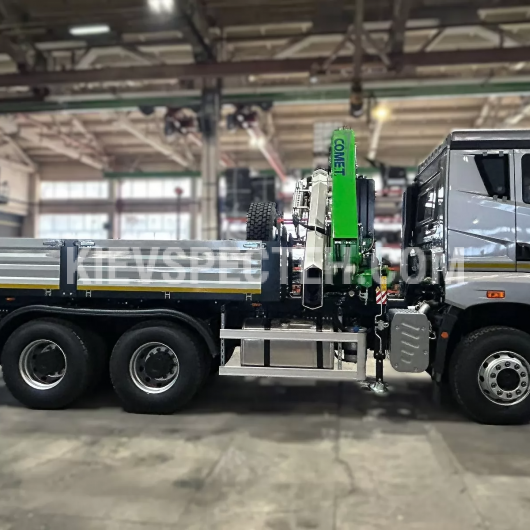 Бортовой автомобиль ТК-FAW-KM-3500 + КМУ COMET XC 3500 A3