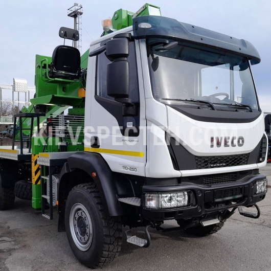 Автогідропідіймач DASAN DS340 на IVECO Eurocargo