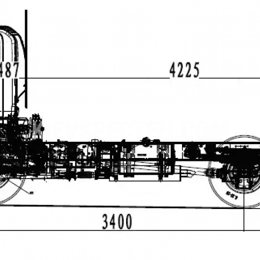 Шасі DAYUN CGC1100