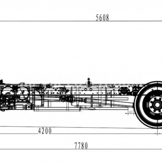 Шасі DAYUN CGC1120