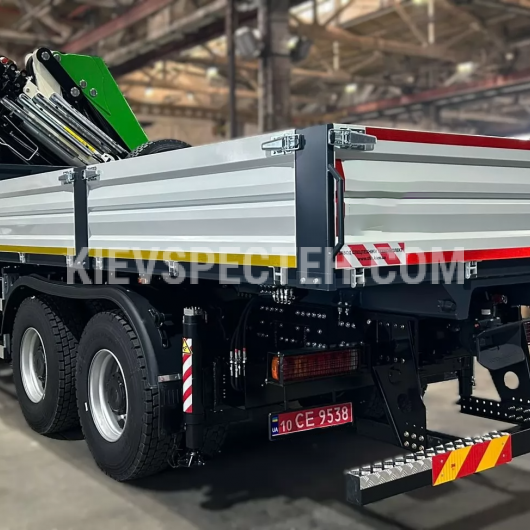 Бортовой автомобиль ТК-FAW-KM-3500 + КМУ COMET XC 3500 A3