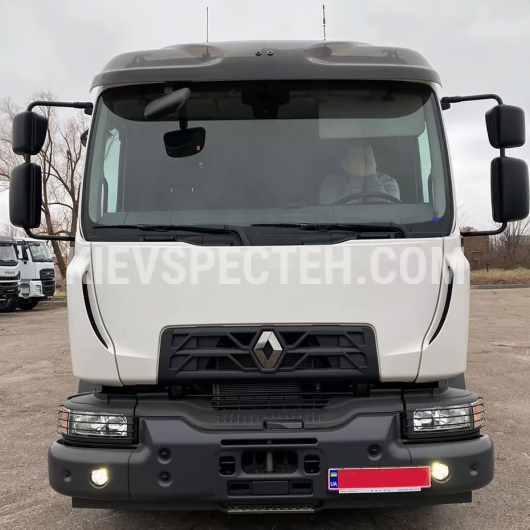 Бортовой автомобиль на базе RENAULT TRUCKS D18 из КМУ Fassi F135A.0.23