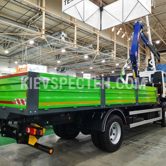 Бортовой автомобиль на шасси IVECO Eurocargo ML140E22 4х2 с КМУ PM 12024