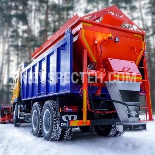 Машина дорожня комбінована МДК-10 на базі самоскида IVECO AD380T43H 6х4