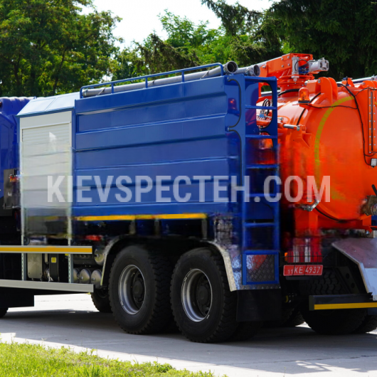 Комбинированная коммунальная СБМ КО-503ІВК-21 на базе JAC N350