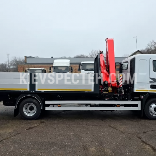 Бортовой грузовик HYUNDAI QT EX10 с КМУ FASSI F95B