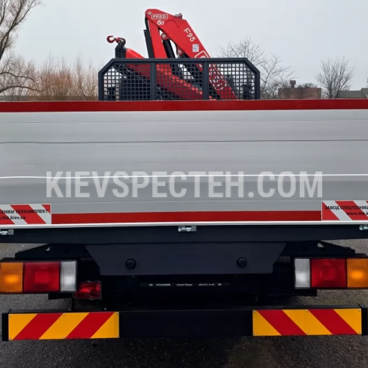 Бортовой грузовик HYUNDAI QT EX10 с КМУ FASSI F95B