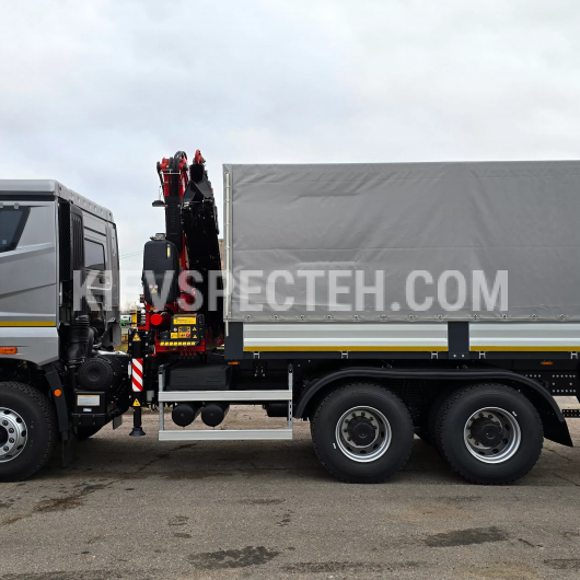 Бортовой грузовик FAW CA3250 с КМУ FASSI F165A.2