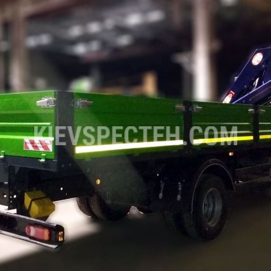 Бортова вантажівка Iveco EuroCargo ML 120Е  з КМУ Fassi F 115 A.0.21 4х2