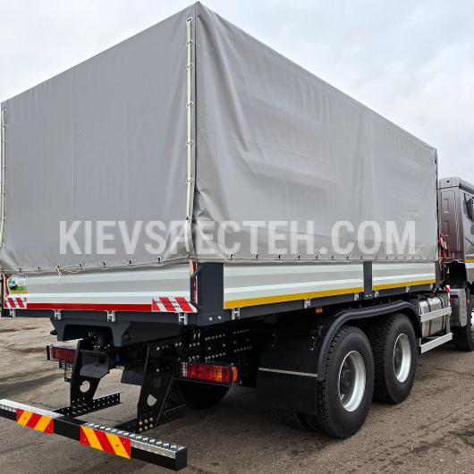 Бортовой грузовик FAW CA3250 с КМУ FASSI F165A.2