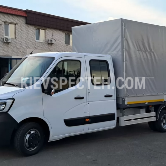 Бортовой автомобиль на шасси RENAULT MASTER с тентом