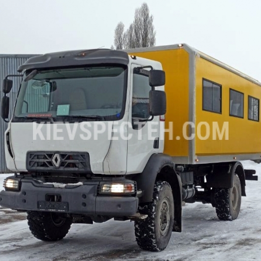 Вахтовый автобус на базе Renault Trucks D12 4х4