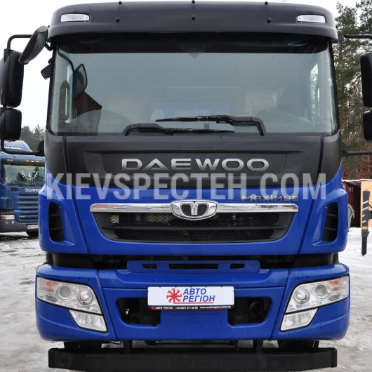 Бортовой тентованный автомобиль на шасси Daewoo Maximus 4х2