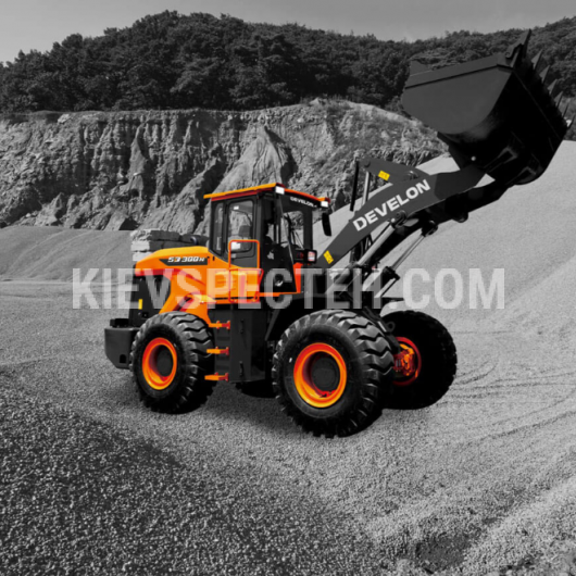 Фронтальний навантажувач Develon DISD SD300N