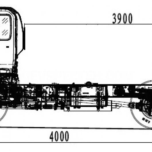 Шасі DAYUN CGC1210