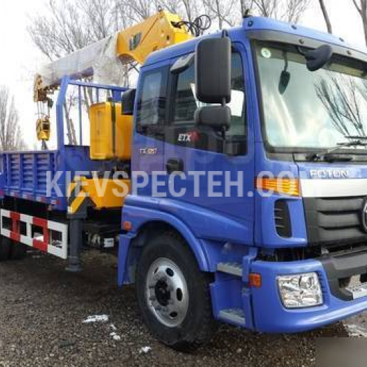 Компактна вантажівка з КМУ: KDM-15000S5P3B5CMZ5.0-01А (4х2) 
