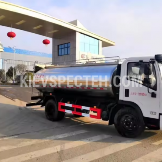  Молоковоз 8 куб. на базі DONGFENG DFL1120B21 4х2