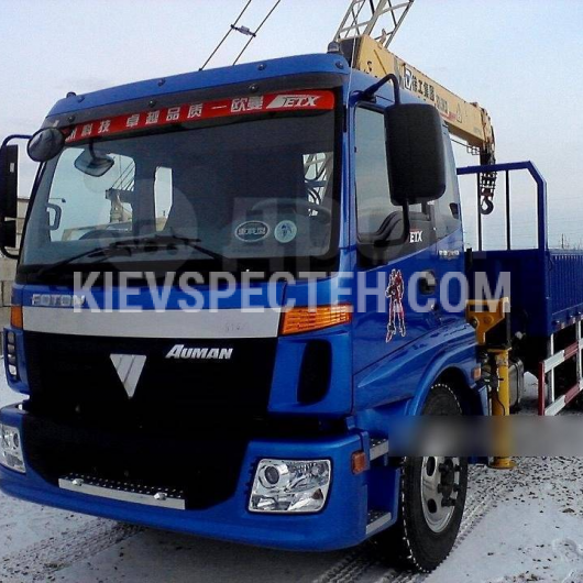 Компактна вантажівка з КМУ: KDM-15000S5P3B5CMZ5.0-01А (4х2) 