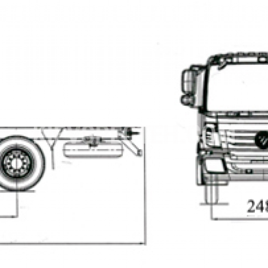 Шасі FOTON AUMAN BJ 1226