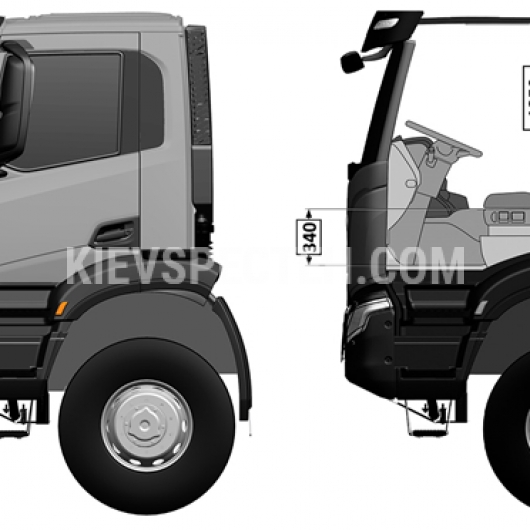 Iveco T-WAY AD380T43H 6x4 