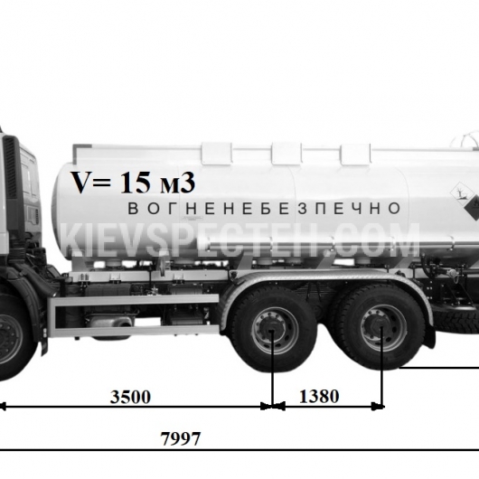 IVECO TRAKKER 410 креслення