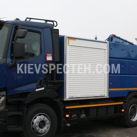 Комбінована вакумна-каналопромивна машина на базі Renault K440 6х4