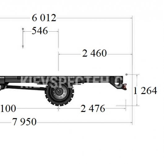 Машина дорожня комбінована МДК-4 на базі RENAULT TRUCKS D14 4х4