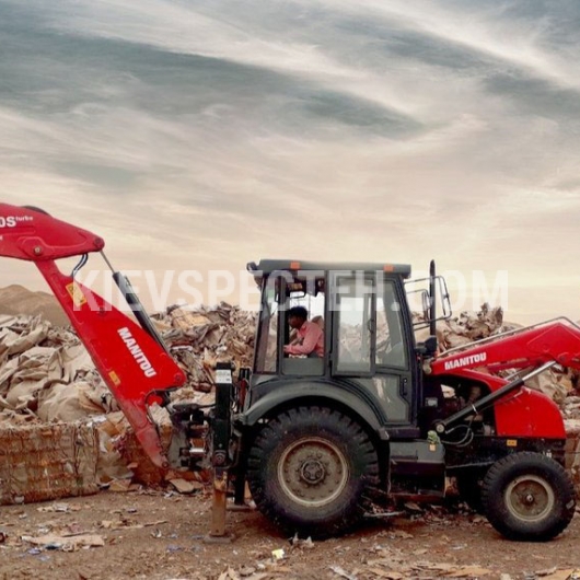 Екскаватор-навантажувач Manitou TLB 740S