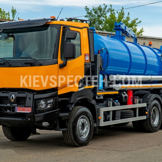 Муловсмоктувальна машина КСТ-12 на базі Renault K440 6х4