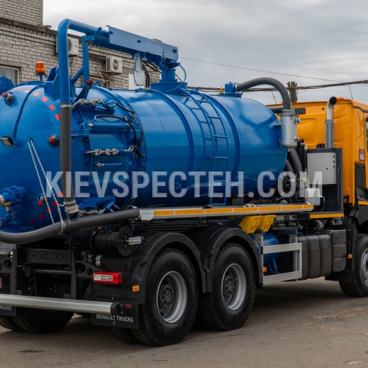 Муловсмоктувальна машина КСТ-12 на базі Renault K440 6х4