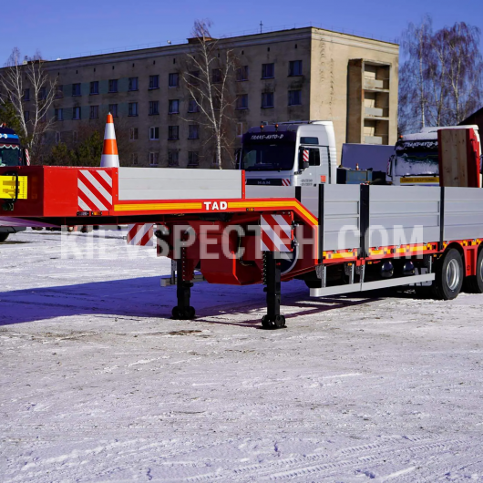 Низкорамный полуприцеп TAD Jumbo 45-4