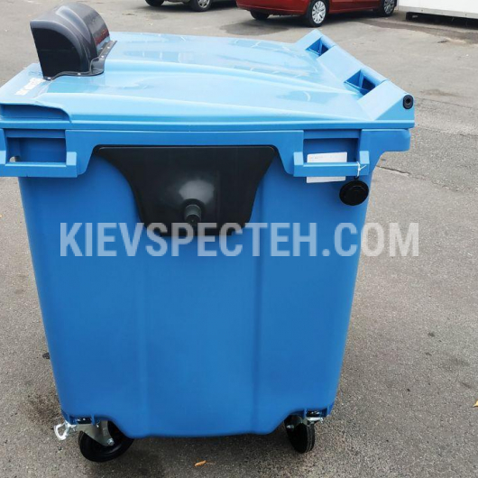 Евроконтейнер для раздельного сбора мусора V-1100 л. синий