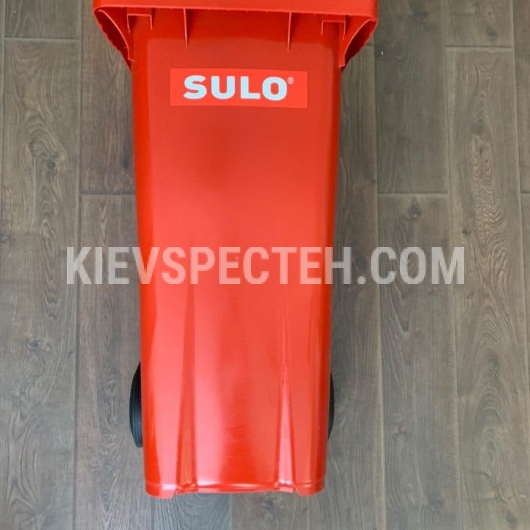 Контейнер пластиковый SULO V-120 л. красный