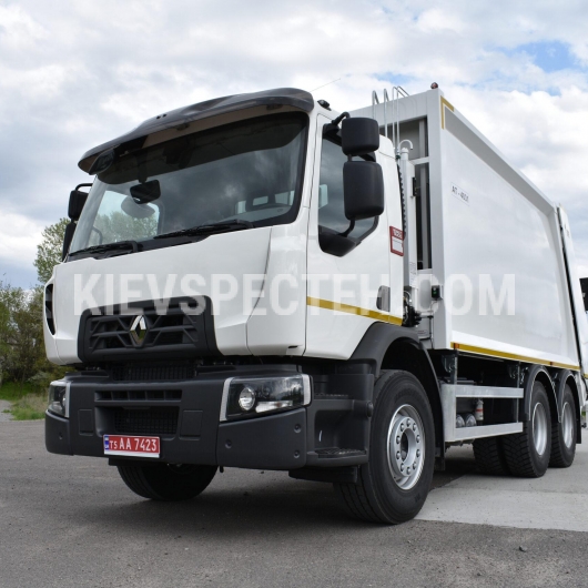 Мусоровоз с задней загрузкой АТ-3041 на шасси Renault C 6×4