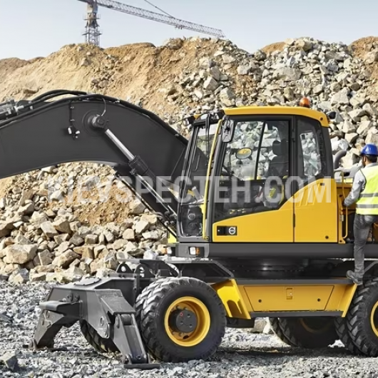 Екскаватор-навантажувач Volvo EW205D