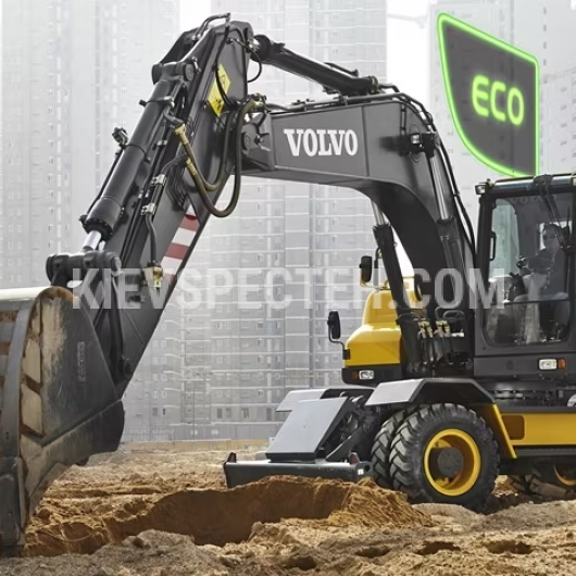 Екскаватор-навантажувач Volvo EW205D